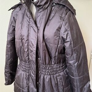Winter Puffer Jacket, Chocolate Brown